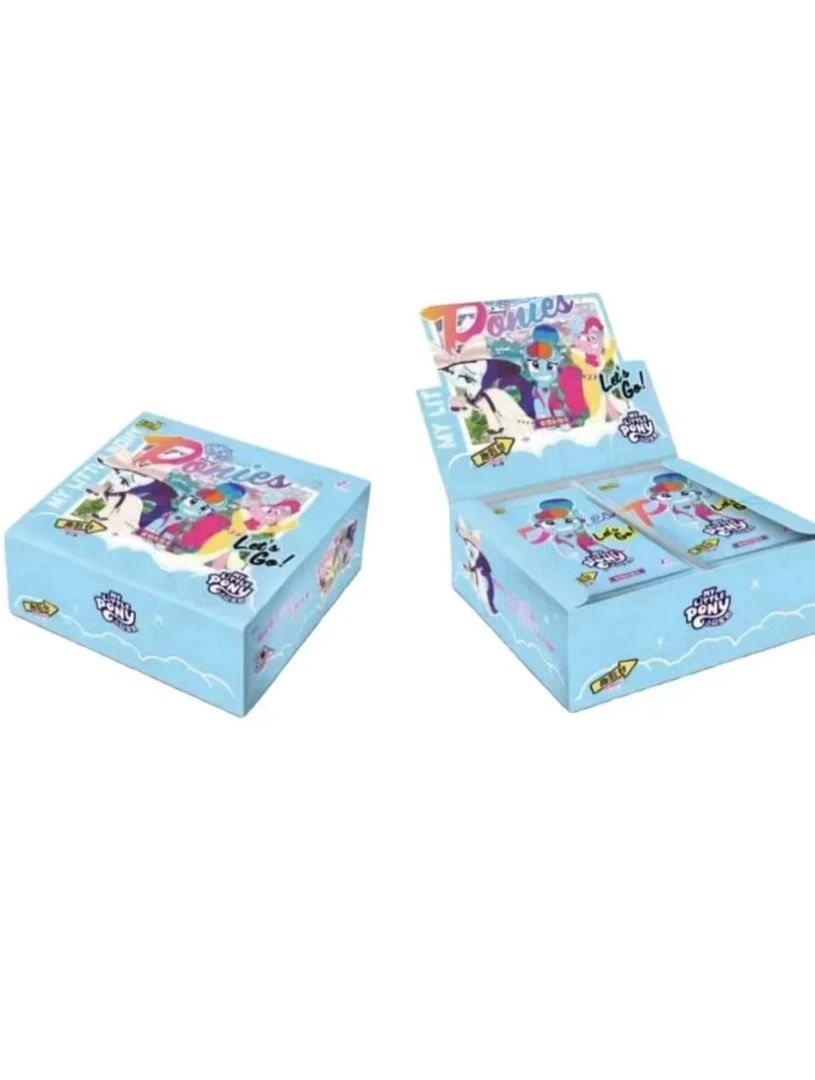 蓝精灵【新人叠叠】小马宝莉2弹--趣影包【拆盒】收藏卡牌（代拆）