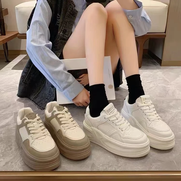 2023季新款网红系带潮流板鞋运动百搭休闲鞋舒适J929-6