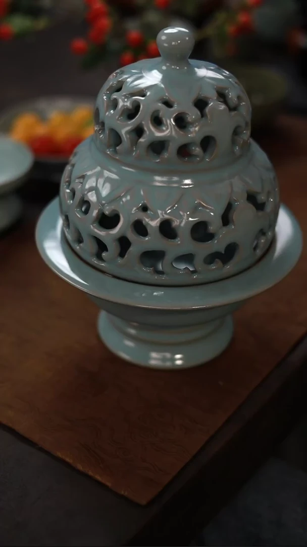 【闪购商品】杯一级品清凉寺仿古福禄熏炉