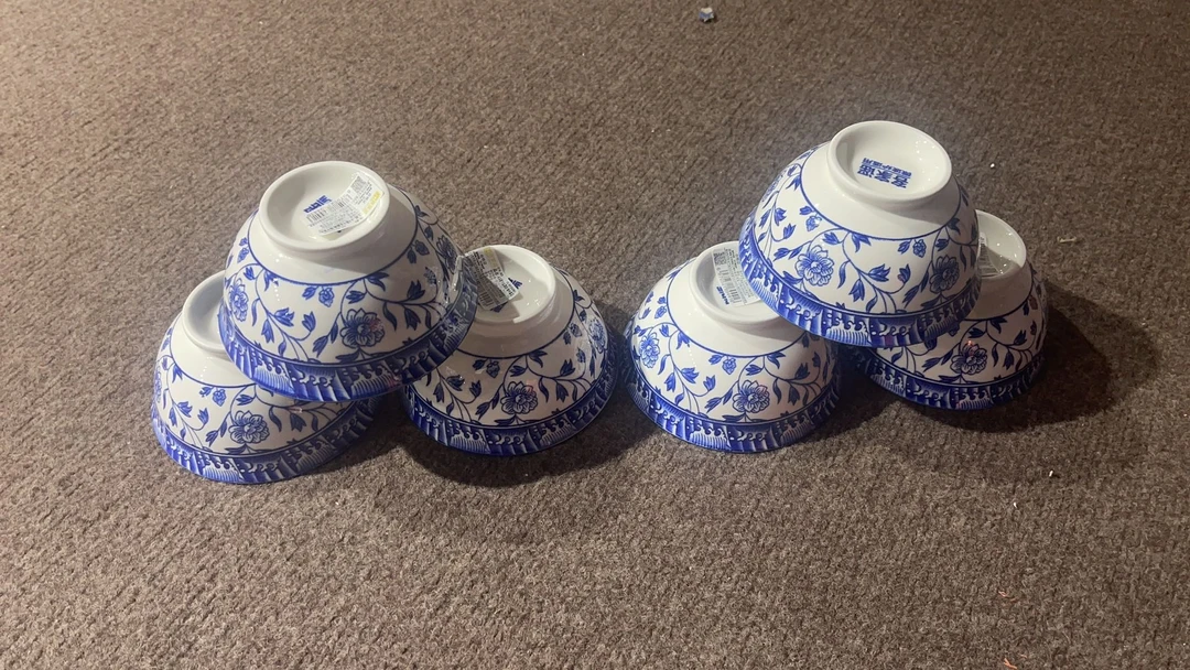 景东陶瓷 手工陶瓷青花碗 青花瓷碗