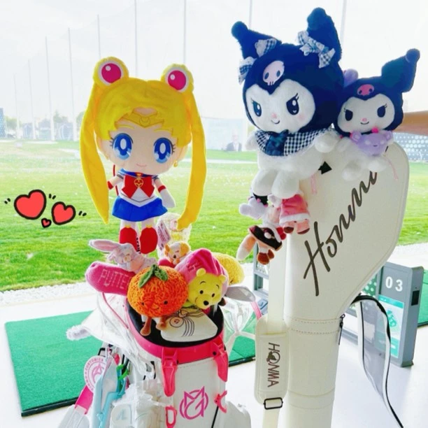 GMM GOLF 果妙萌定制 高尔夫球杆套 杆头套高颜值萌物 美少女战士