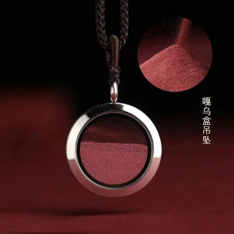 非金属珐琅吊坠 正品朱砂男女款随行挂件吊坠情侣项链饰品礼物