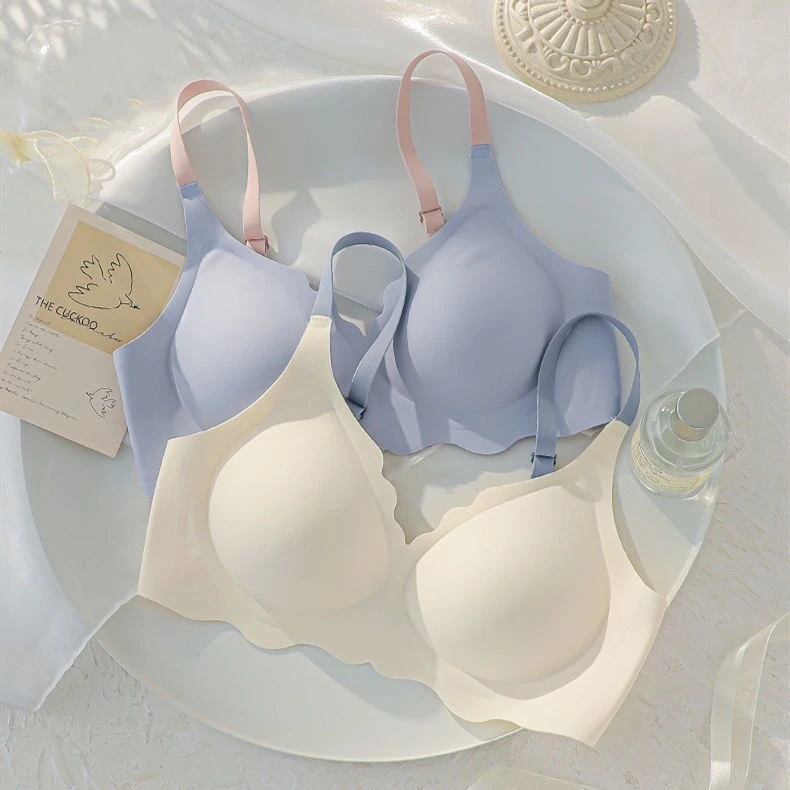 【2号链接】*无痕乳胶聚拢收副乳背心文胸