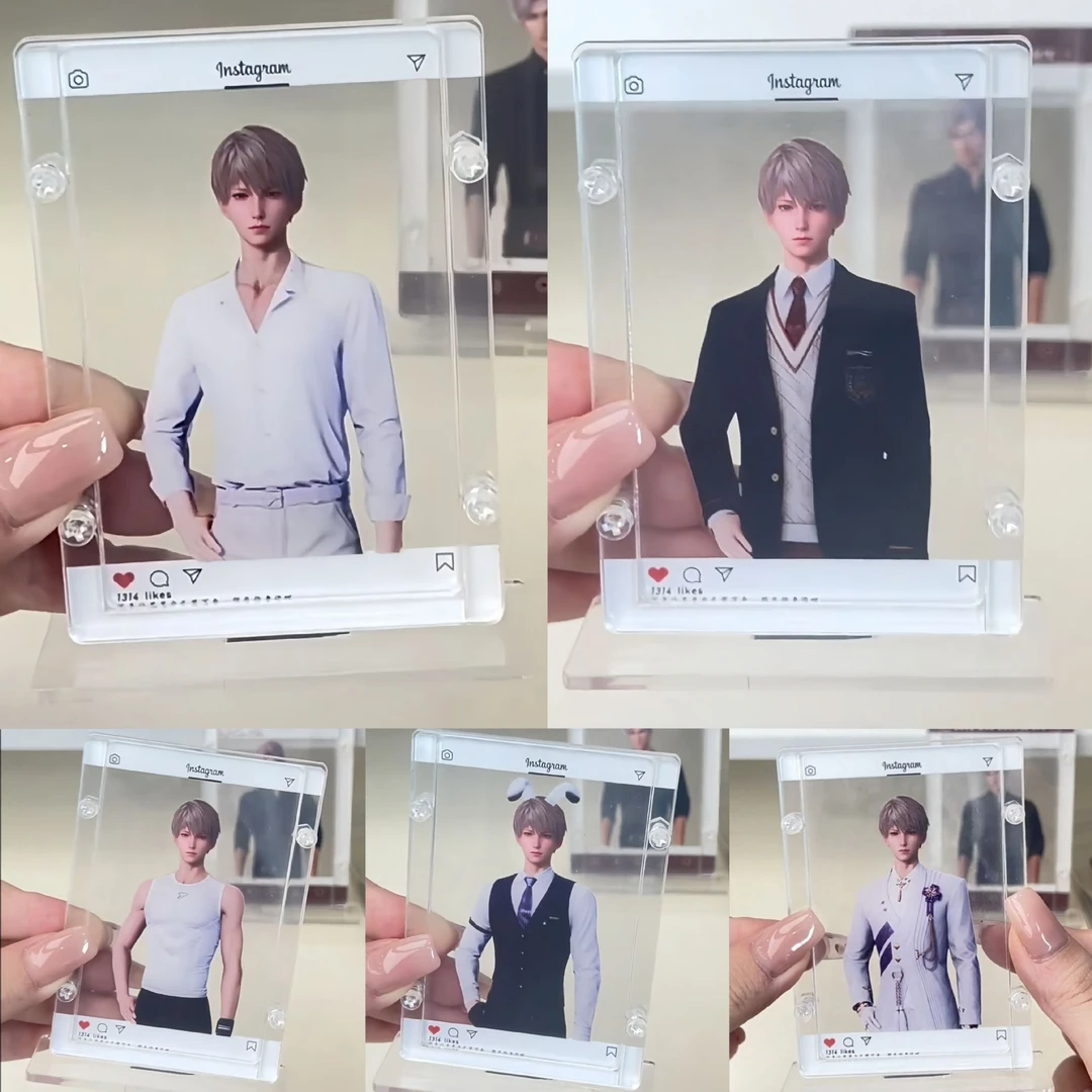 恋与深空沈星回秦彻黎深祁煜换装立牌亚克力桌面摆件高颜值乙游