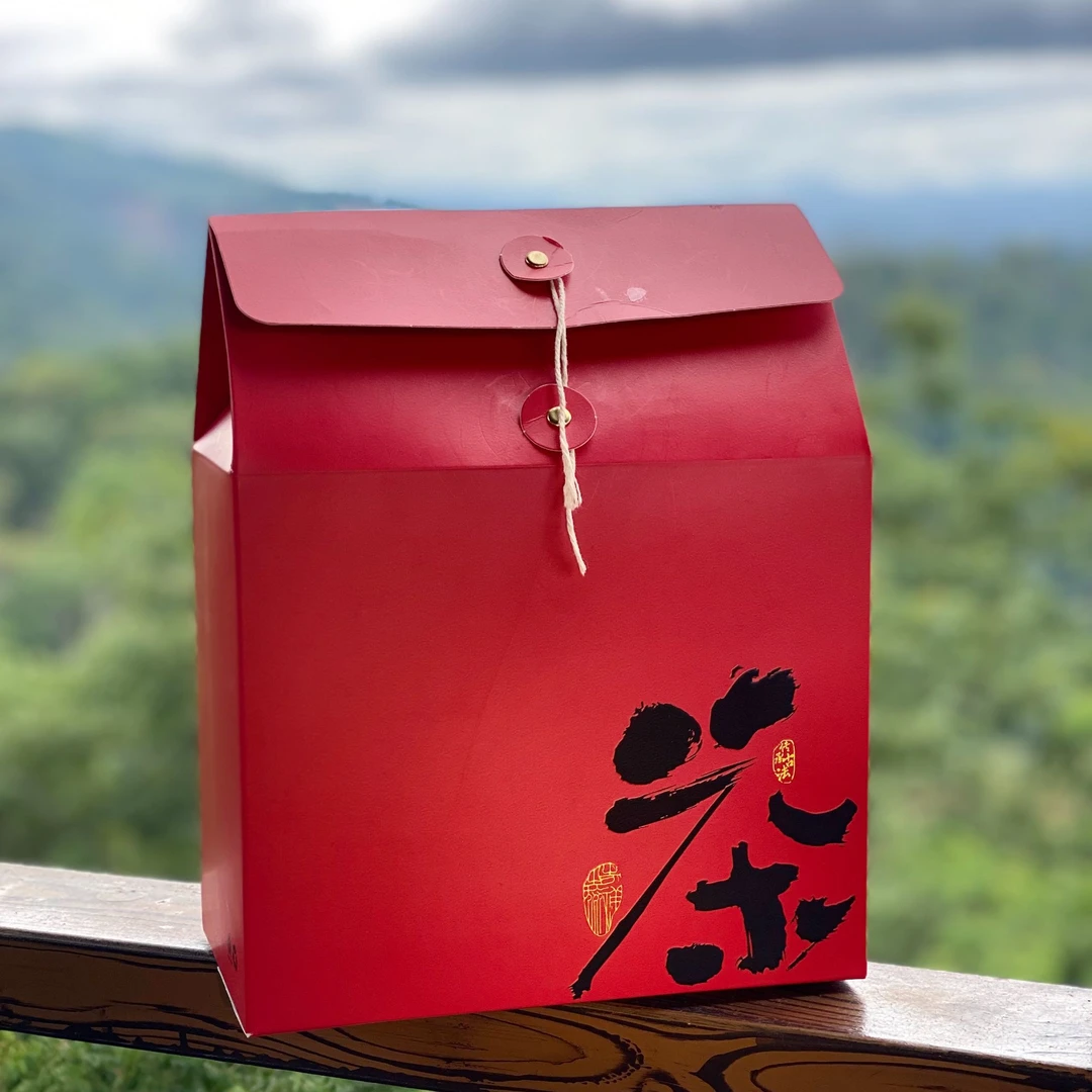 心茶一品2023年头春头采勐宋乔木晒青毛茶普洱生茶散258克礼盒装