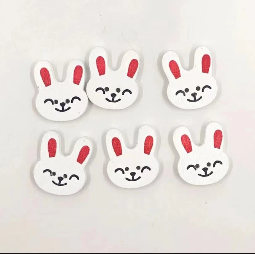 hecai/贺彩开衫小巧扣子卡通装饰珍珠纽扣家用【1件6个发】