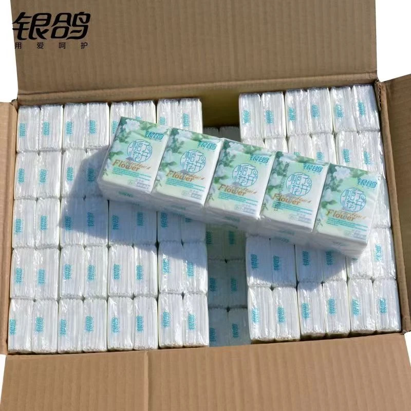 【福利】银鸽手帕纸棉柔餐巾纸棉柔便携装厕纸家用卫生纸巾10包亲肤