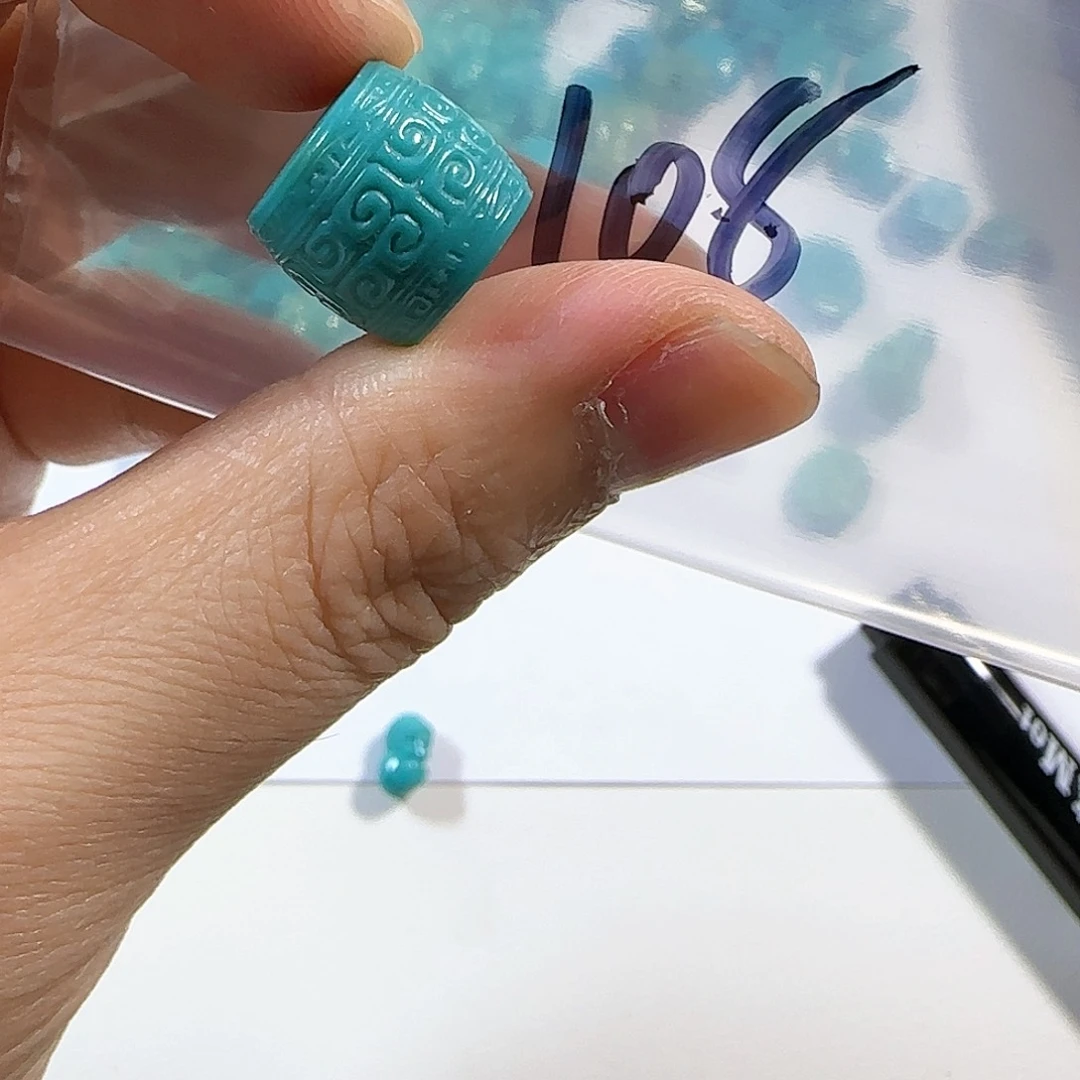 绿松石随机一个未镶嵌