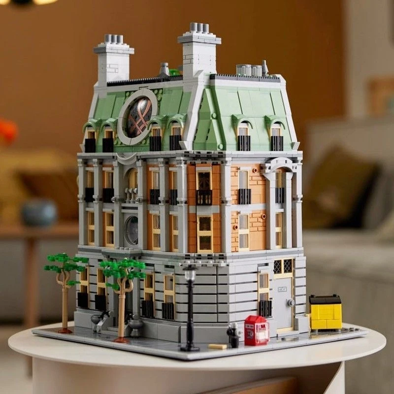 漫威奇异博士至圣所-76218复刻版街景建筑积木玩具礼物典藏版礼品