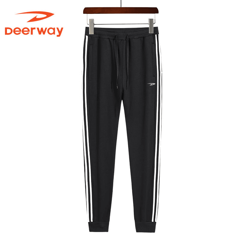Deerway/德尔惠运动裤男潮流韩版宽松透气卫裤男潮