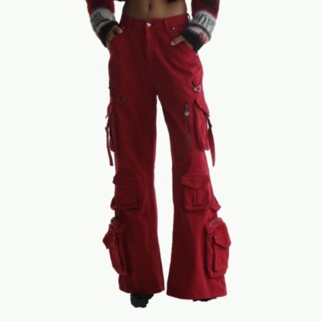 TGP 丹宁工装裤 TGP23LWDN016