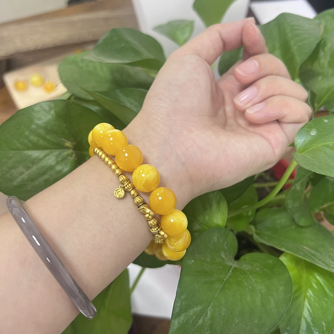 W021古巴新蜜 12+手串 带花