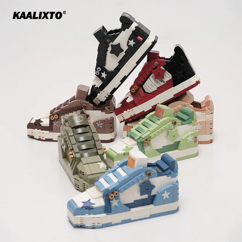 kaalixto定制鞋子积木（颜色随机）