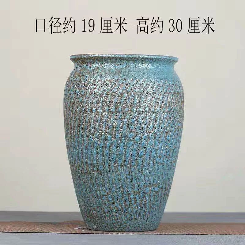 特价有孔多肉花盆粗陶多肉植物法师紫砂兰花陶瓷大号陶罐法师花盆