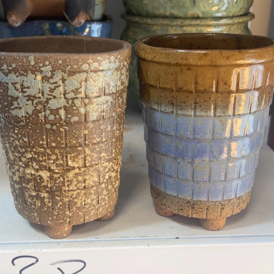 【闪购商品】紫砂花盆口11.5高16