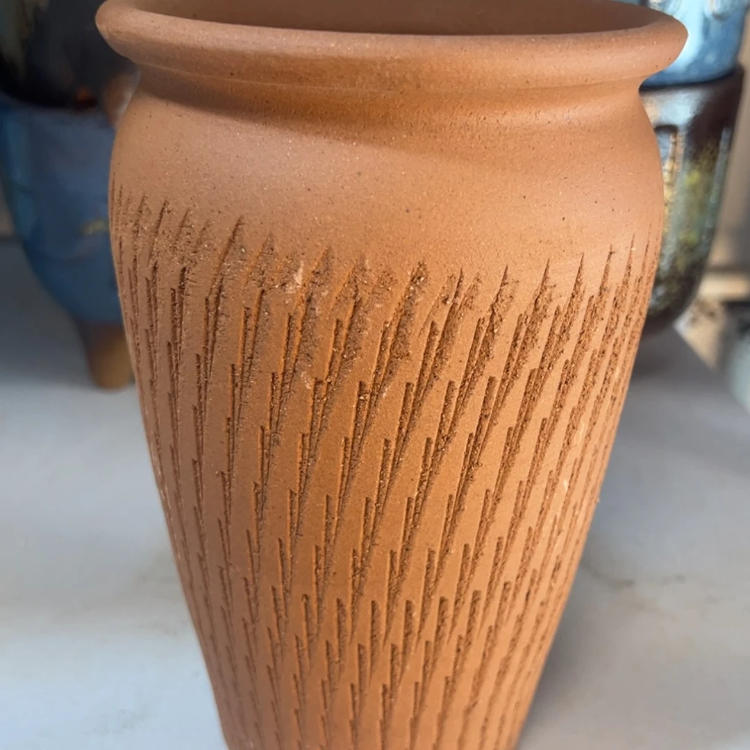 【闪购商品】紫砂花盆口13高20