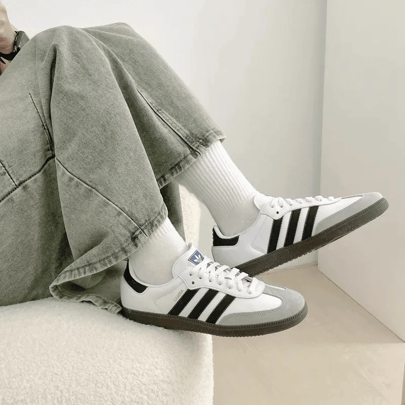 Adidas Originals Samba OG 德训男女防滑运动休闲复古板鞋B75806