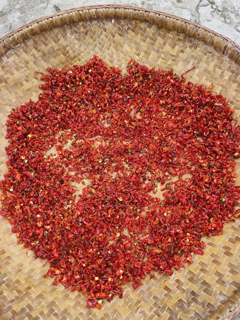 秭归小红花土货自制干辣椒段一斤