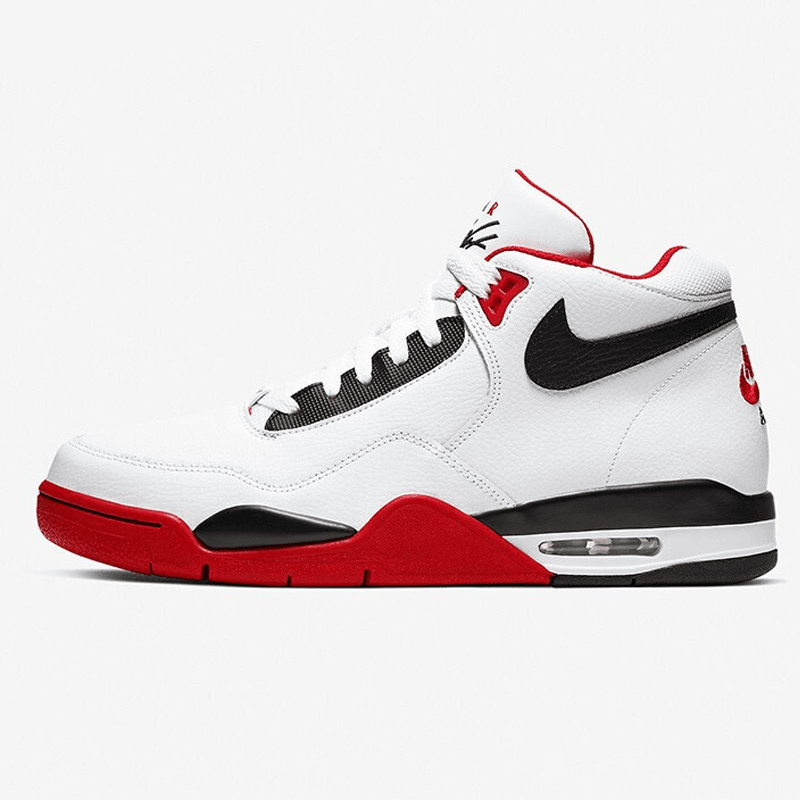 【百世清货】耐克FLIGHT LEGACY男AJ4简版气垫运动休闲鞋BQ4212-100