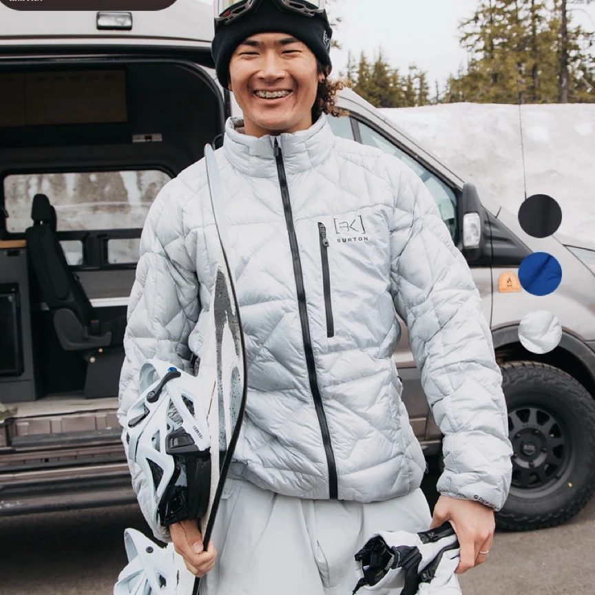 BURTON伯顿23-24雪季新品男士ak]BAKER夹克保暖滑雪内胆内搭