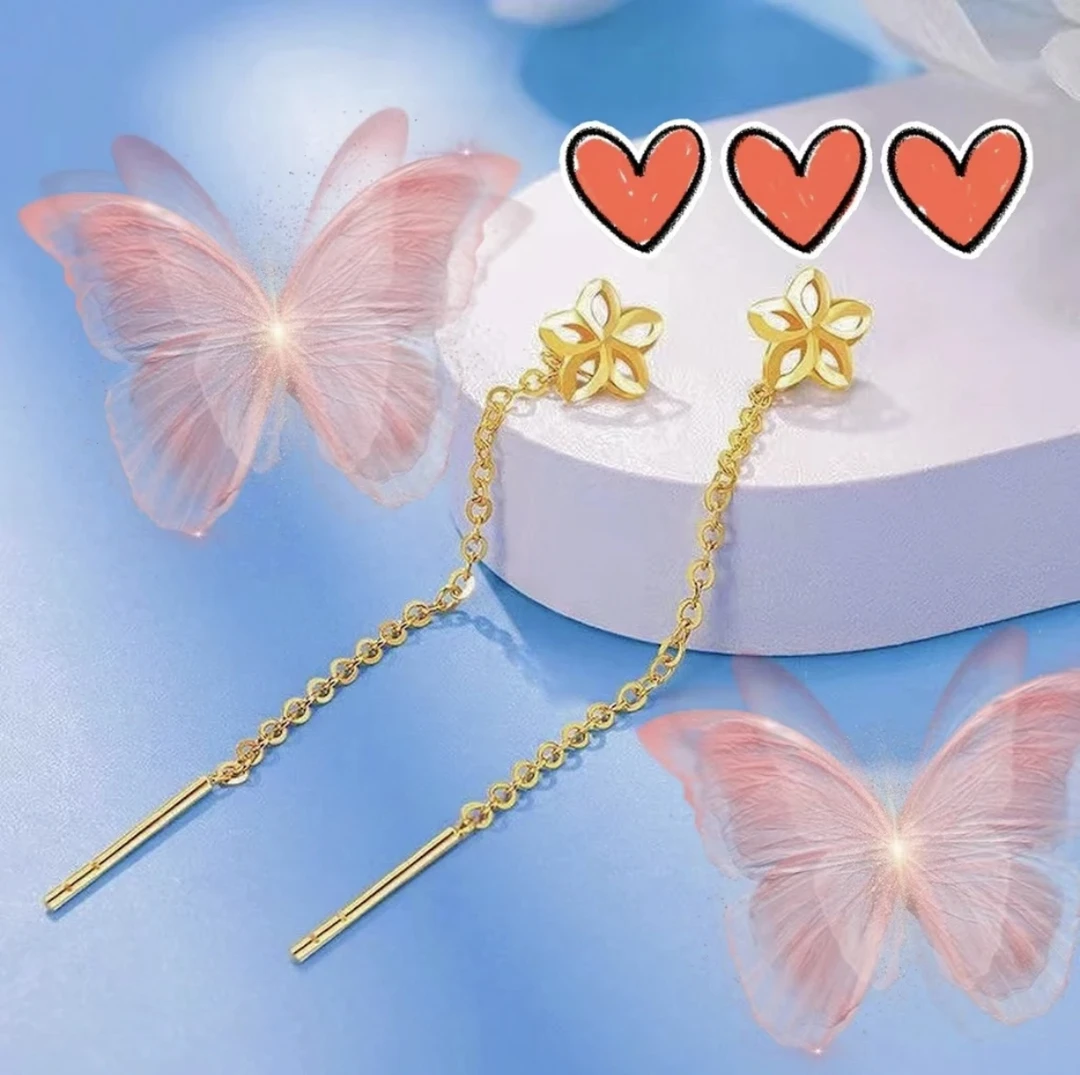 铜合金耳饰 【五星耳线】轻奢甜美时尚