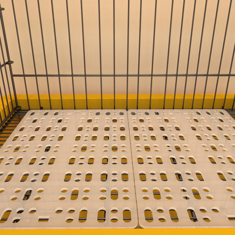 兔子脚垫健爽防啃咬荷兰猪防卡底板垫兔笼垫子宠物塑料网格漏粪垫