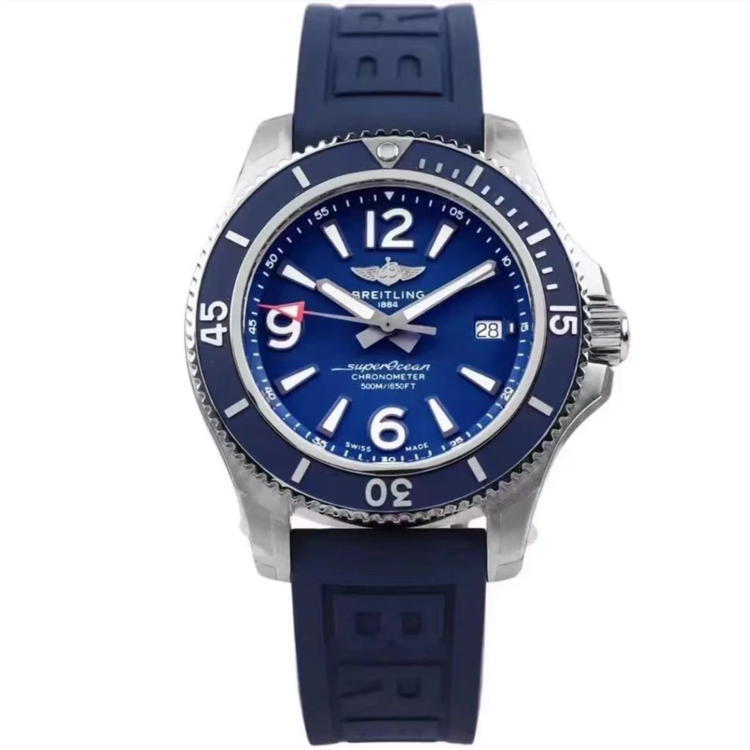 95新 BREITLING/百年灵 超级海洋/21年全套/表径42/公价28700机械