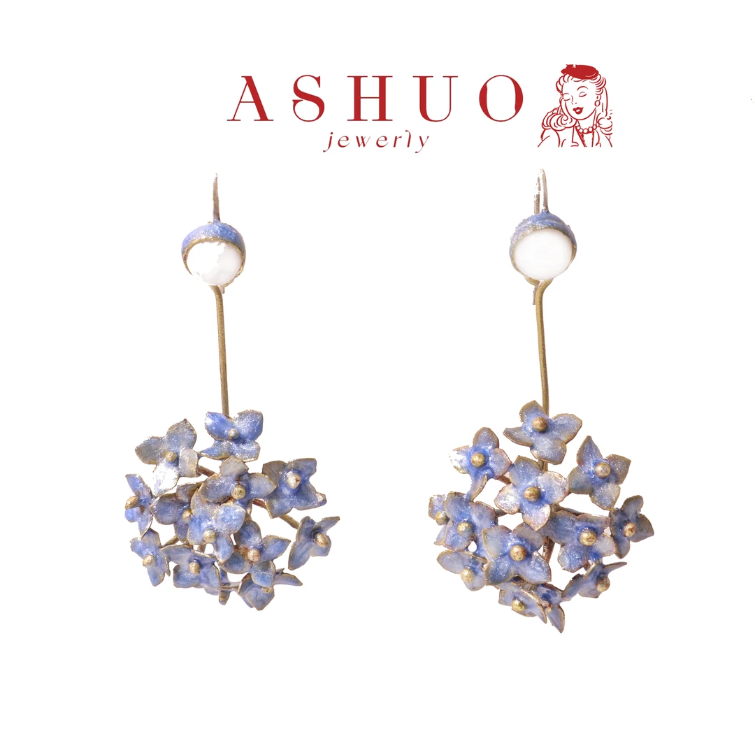 铜合金耳饰 阿烁中古 as9535