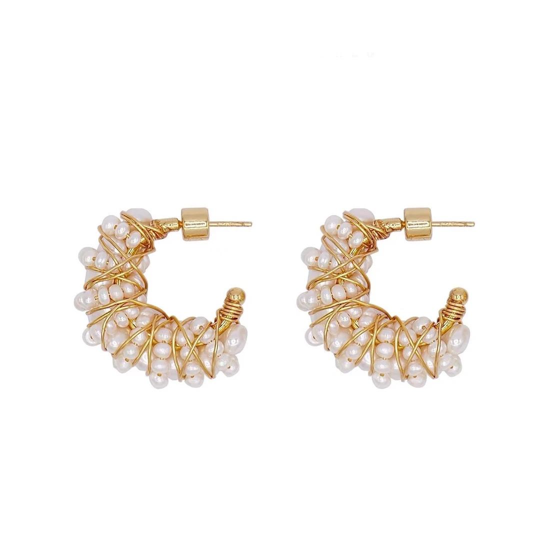 铜合金耳饰 阿烁中古 SR as4514