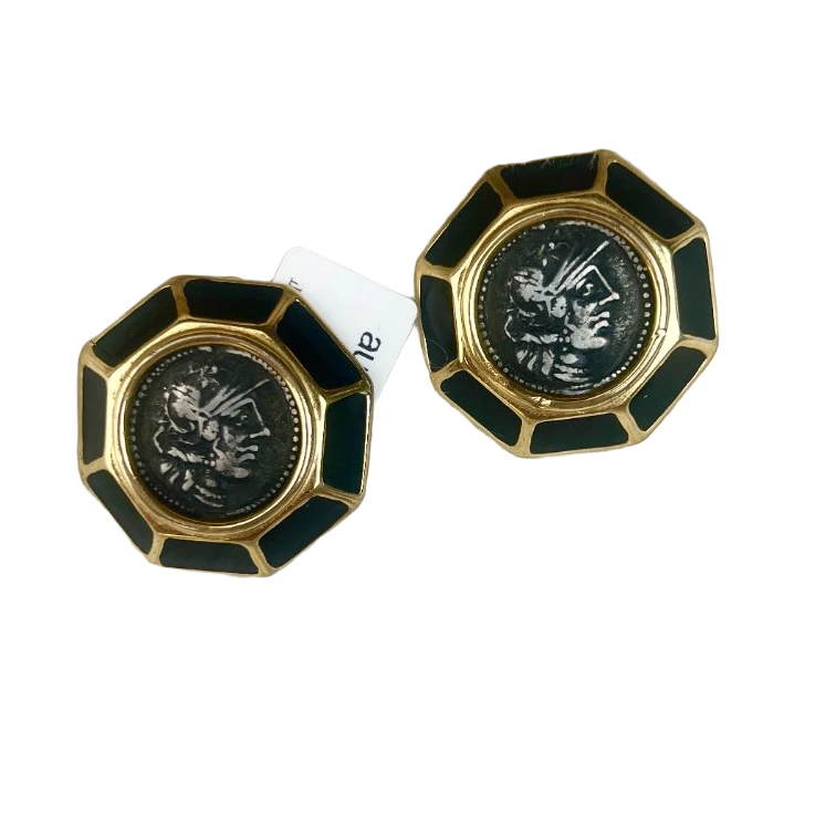 铜合金耳饰 阿烁中古au531