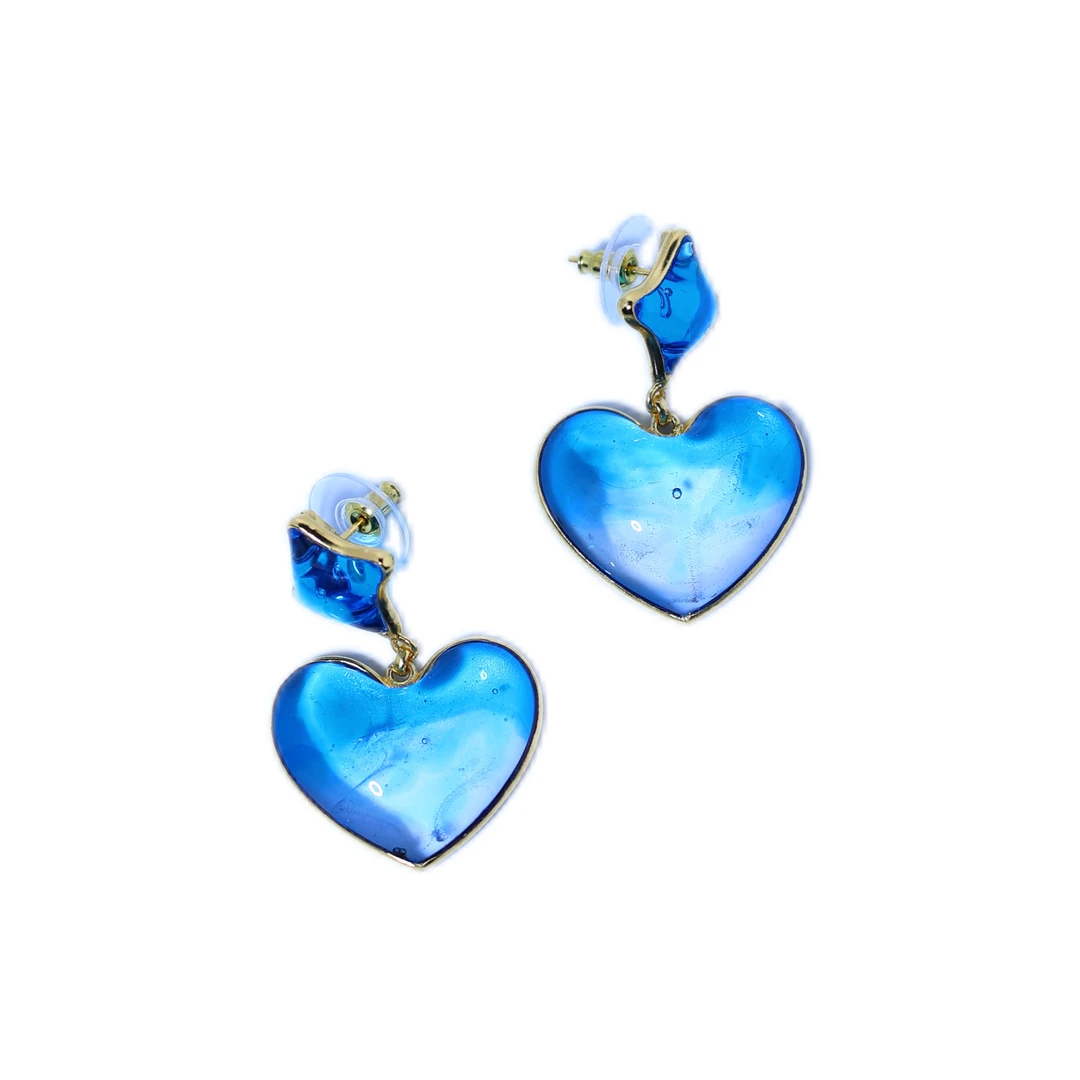 铜合金耳饰 阿烁中古 as8476