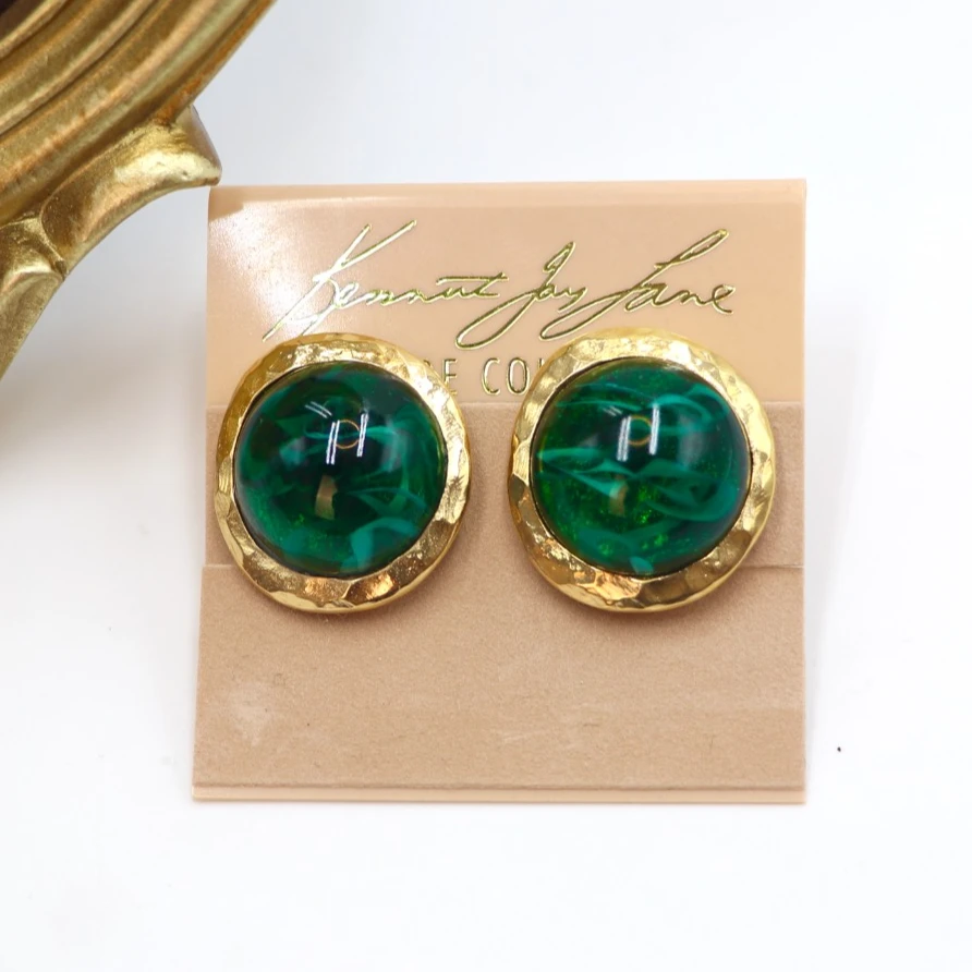 铜合金耳饰 阿烁中古KJL as2269