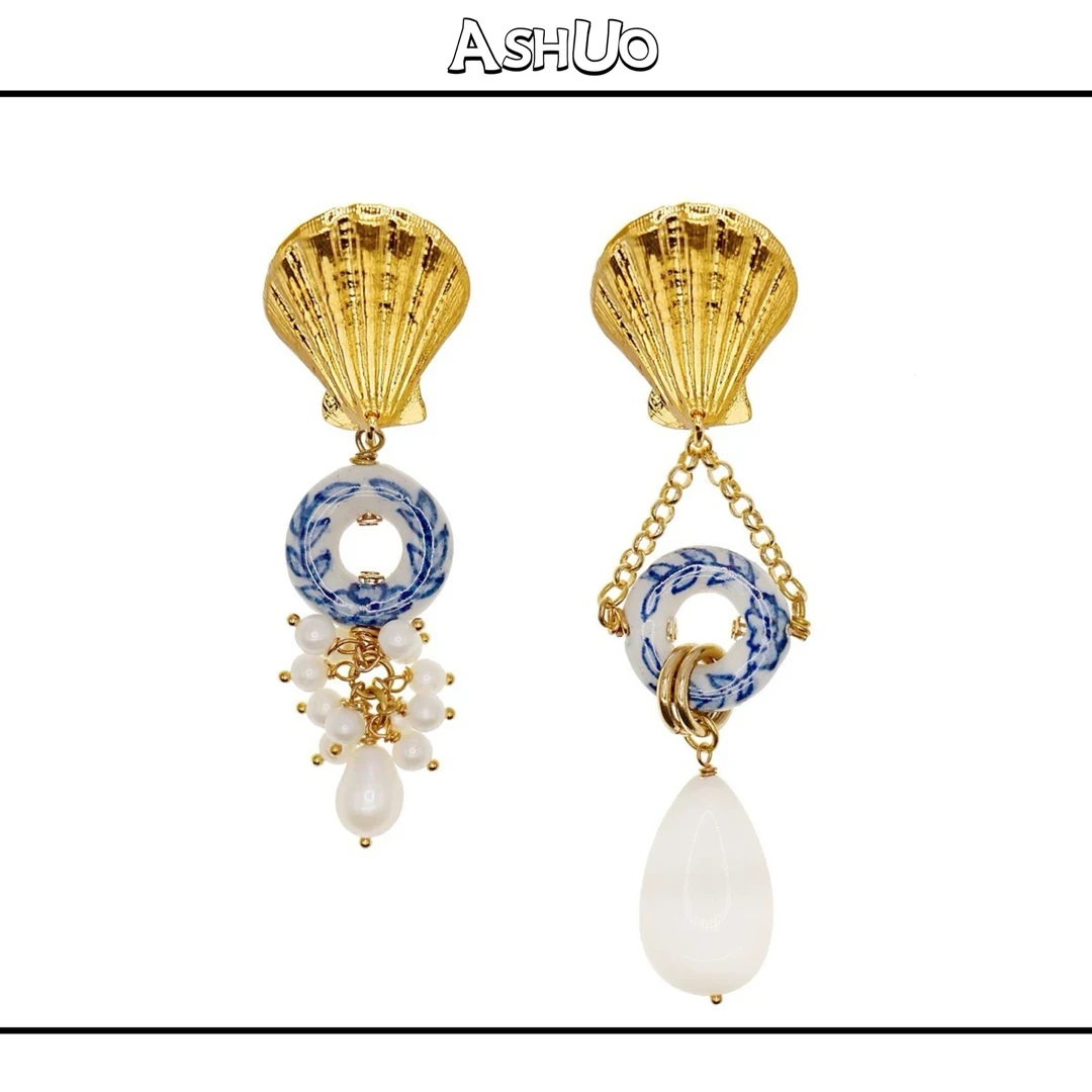 铜合金耳饰 阿烁中古SR as4509