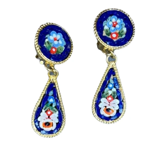 铜合金耳饰 阿烁中古as004