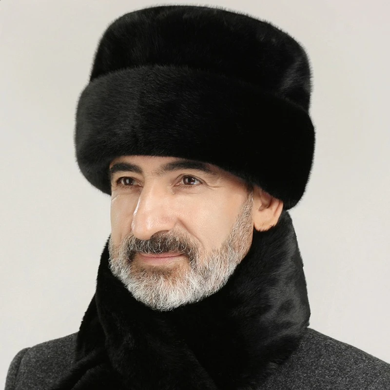 帽子男冬天保暖东北男士中老年爸爸爷爷护耳老头雷锋帽冬季运动
