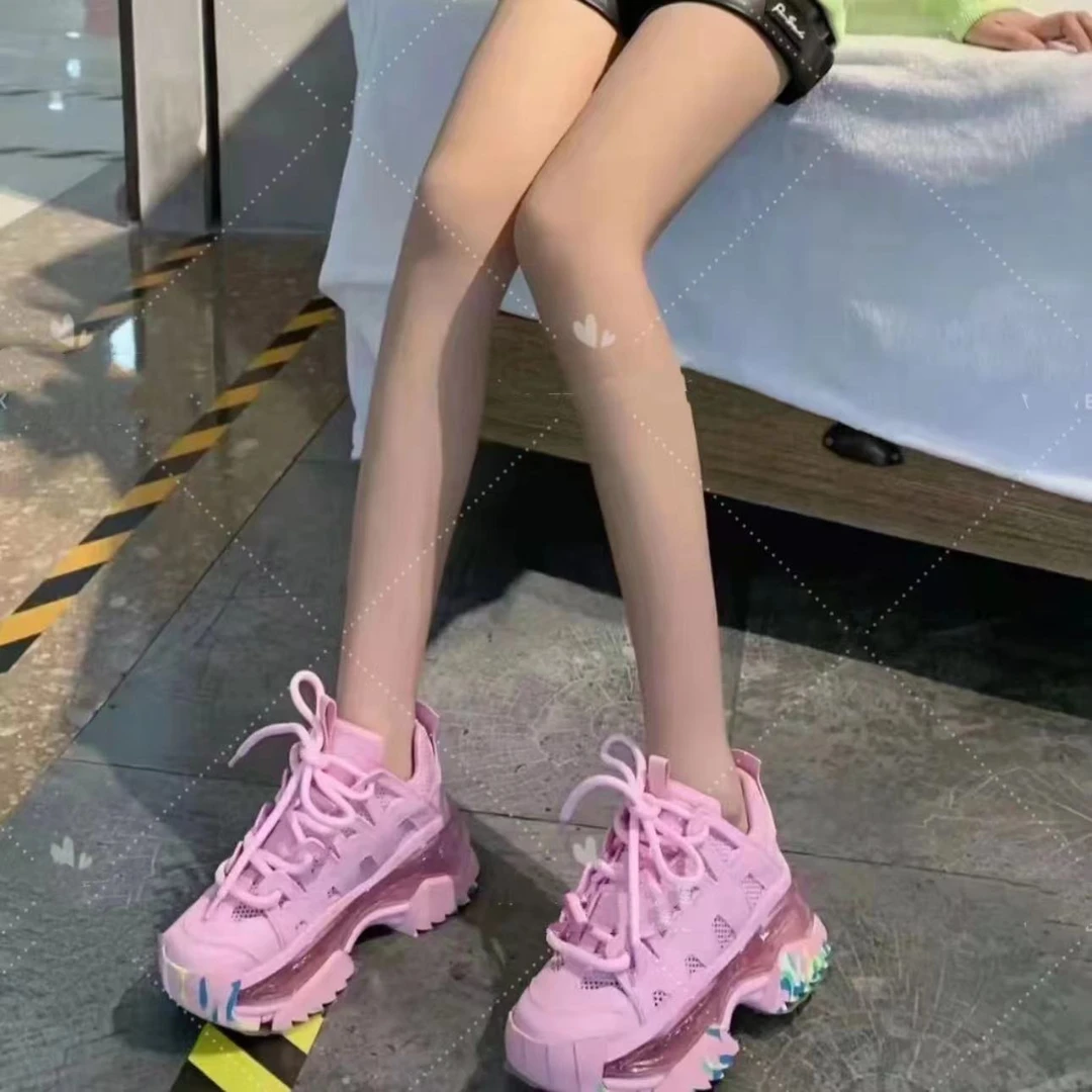 现货C1｜真皮羊里垫“气垫”老爹女鞋｜半码拍小｜9173-20