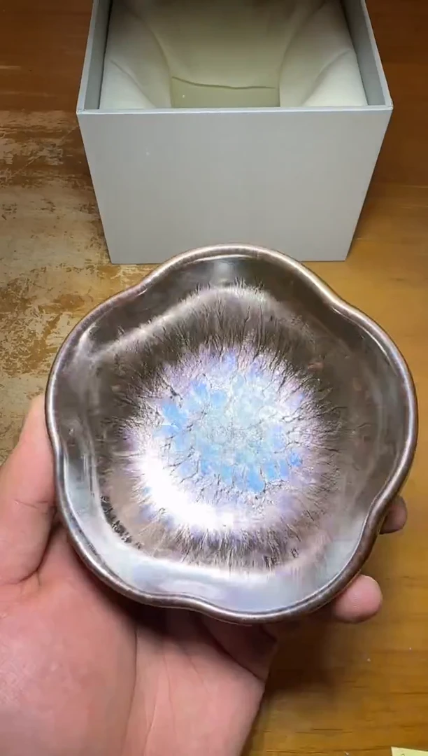 【闪购商品】瓷茶盏紫霞仙子72