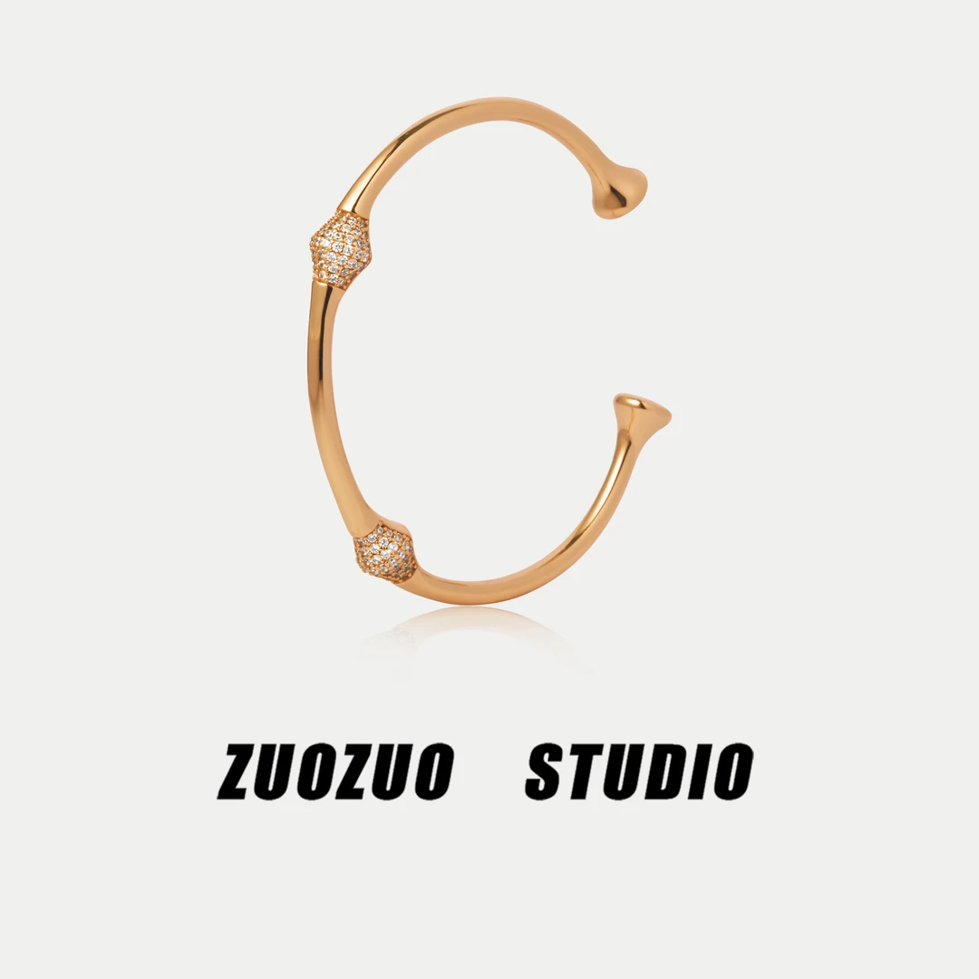 925银手镯 【椰林海滩】设计款气质网红时尚百搭手镯ZUOZUO