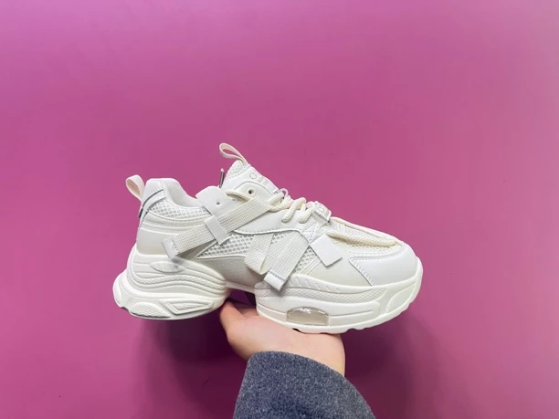 老爹鞋女2024新款春秋轻便舒适增高松糕底百搭休闲女款运动鞋厚底