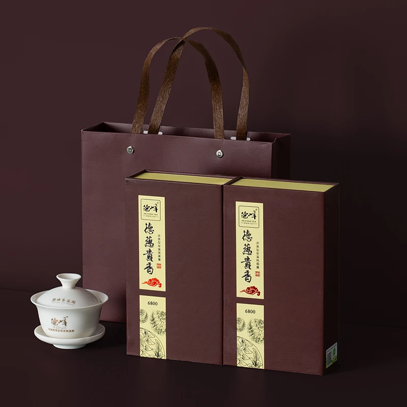 德峰-德蕴贵香6800-传统铁观音非遗作品茶高品质茶叶浓香茶叶