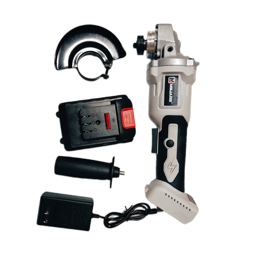 纯铜无刷锂电角磨机一电套装