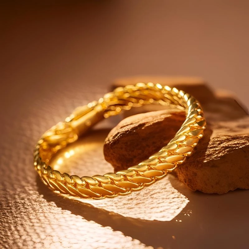 足银手链 时尚精致优质百搭三马鞭手链