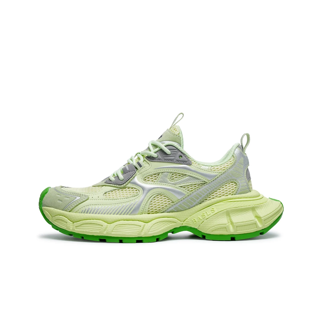 BASLS厚底增高时尚百搭防滑耐磨透气低帮时尚休闲老爹鞋男女同款