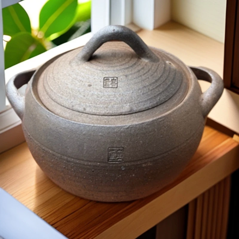 雅安荥经非遗砂锅馒头窑古法烧制原生态粗陶锅