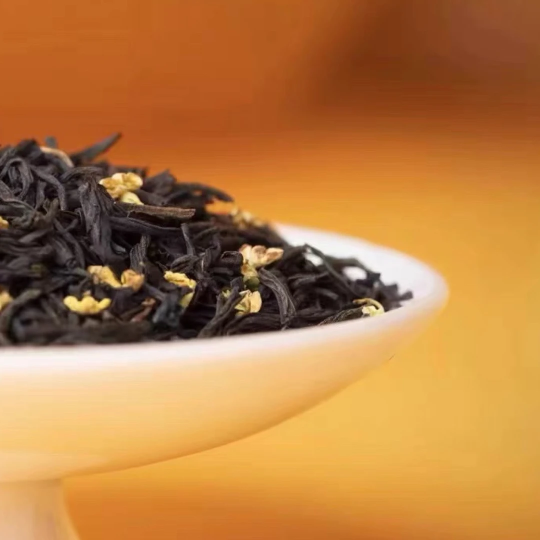 降上魁-祁门红茶-（工夫桂花- T56）茶为骨，桂为香.