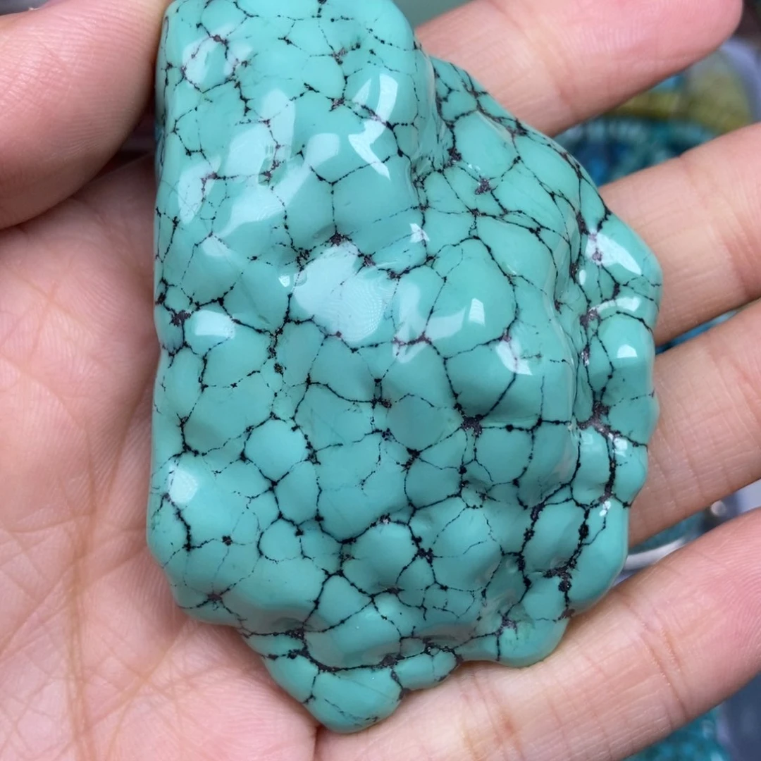 绿松石珠宝奇石未镶嵌