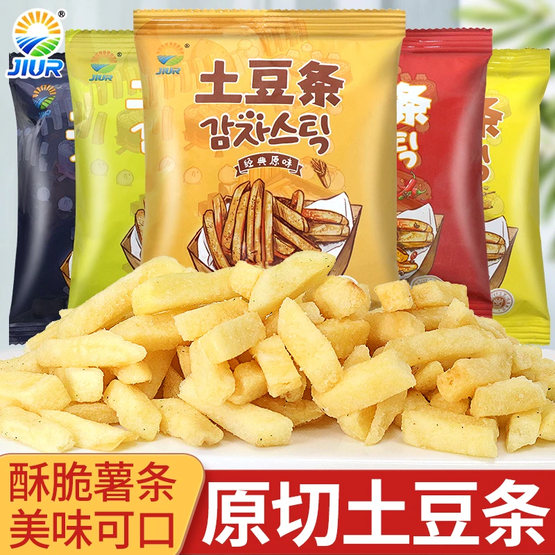 九日原切土豆条香脆生生薯条蜂蜜黄油味网红休闲办公室解馋小零食