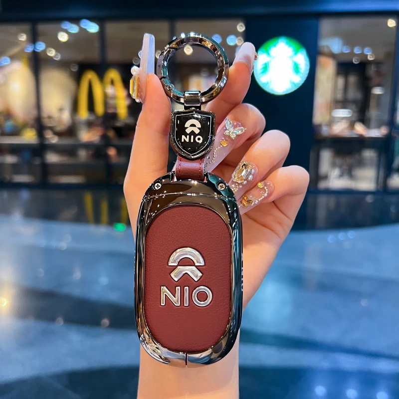 蔚来钥匙套et5新款es7皮ES6高级et7车ec7老ES8/EC7/ET5T壳扣包