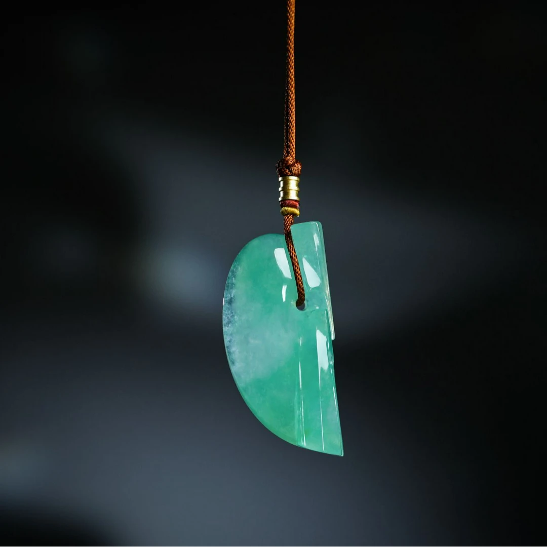 【庄家翡翠】山无形水无意 -曲直