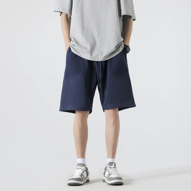 夏季凉感潮流运动短裤情侣简约款五分裤裤宽松休闲中裤 K982